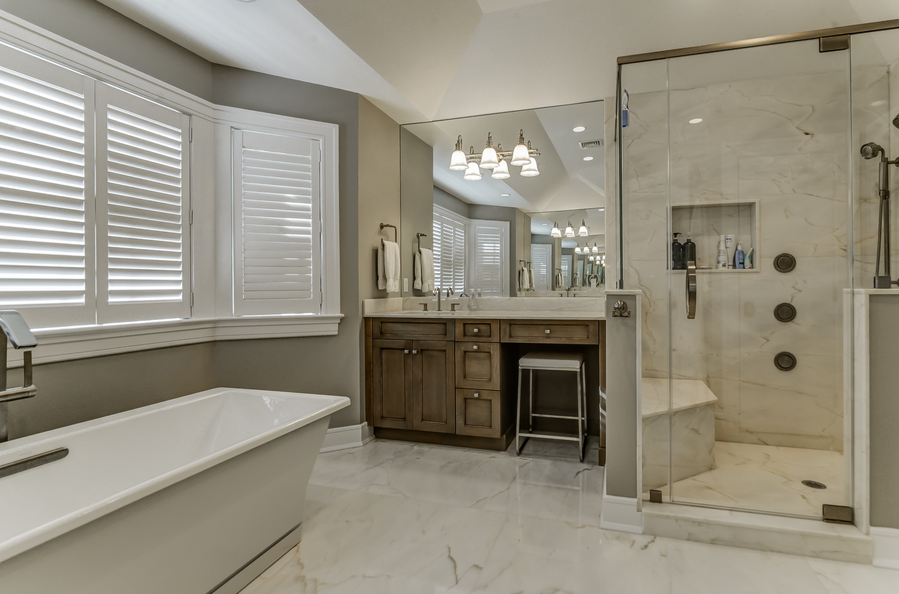 18 – Spa-like Master Bath – 20 Troy Drive, Example of Most Recent Project from Builder