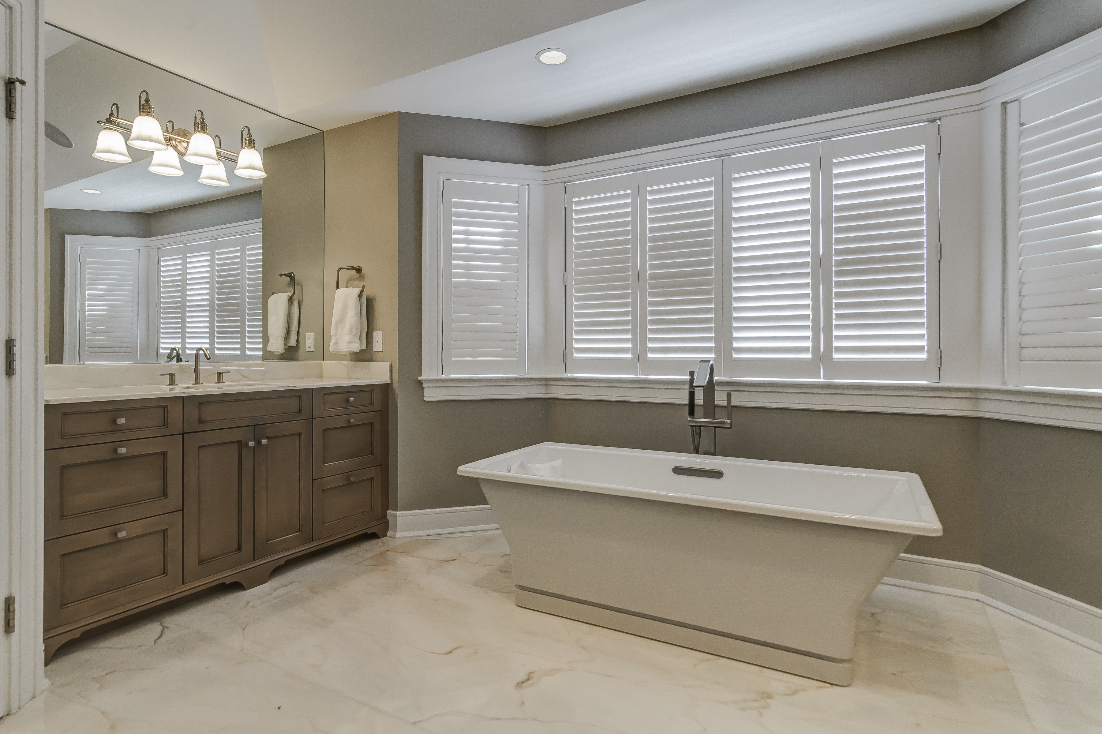 19 – Spa-like Master Bath – 20 Troy Drive, Example of Most Recent Project from Builder