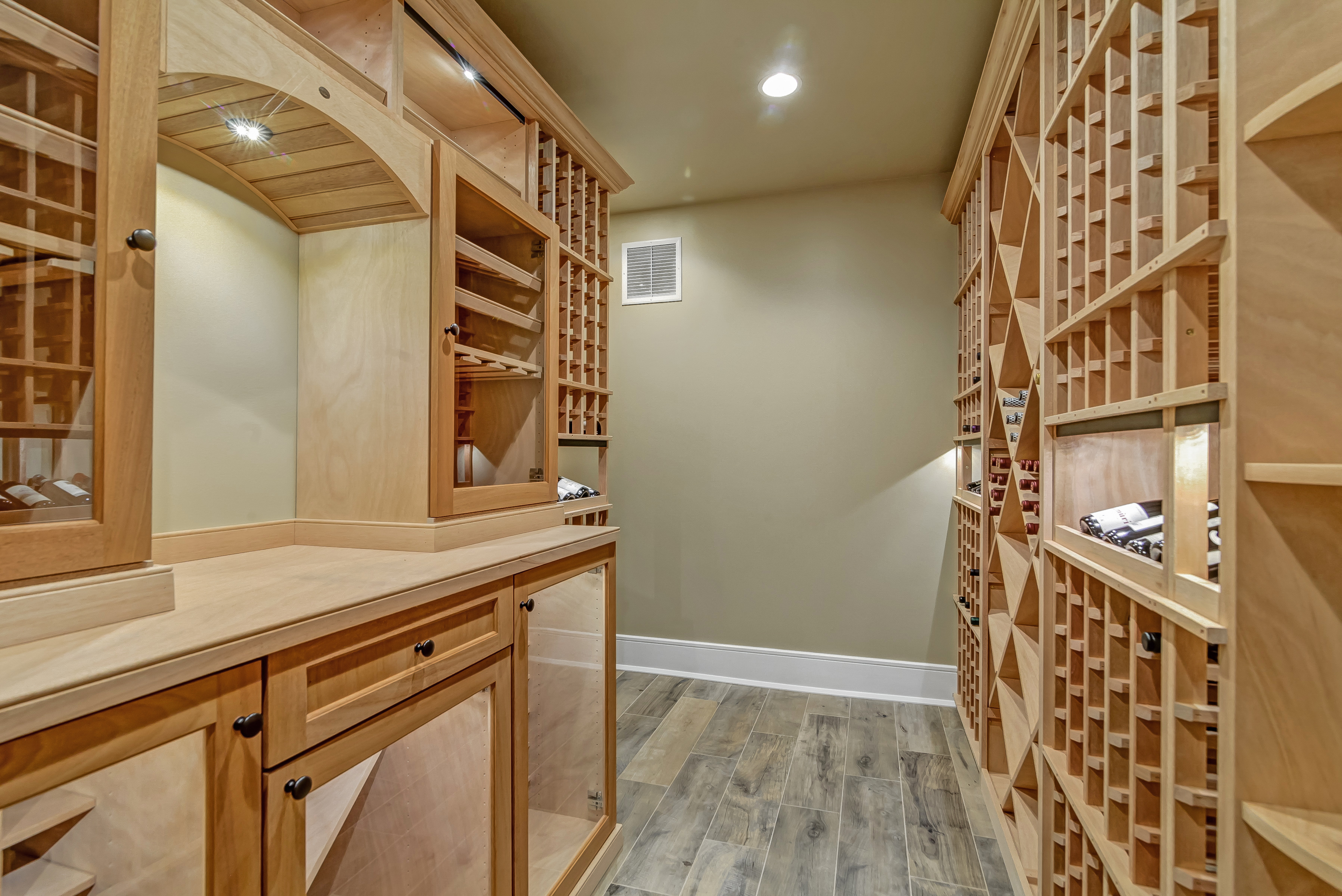 22 – Wine Cellar – 20 Troy Drive, Example of Most Recent Project from Builder